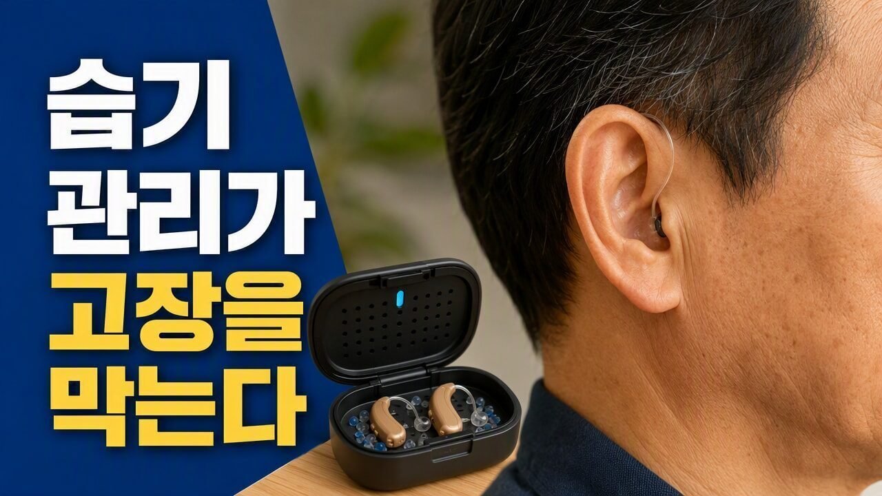 보청기 습기제거제 올바른 사용법과 교체 주기 확인하는 방법