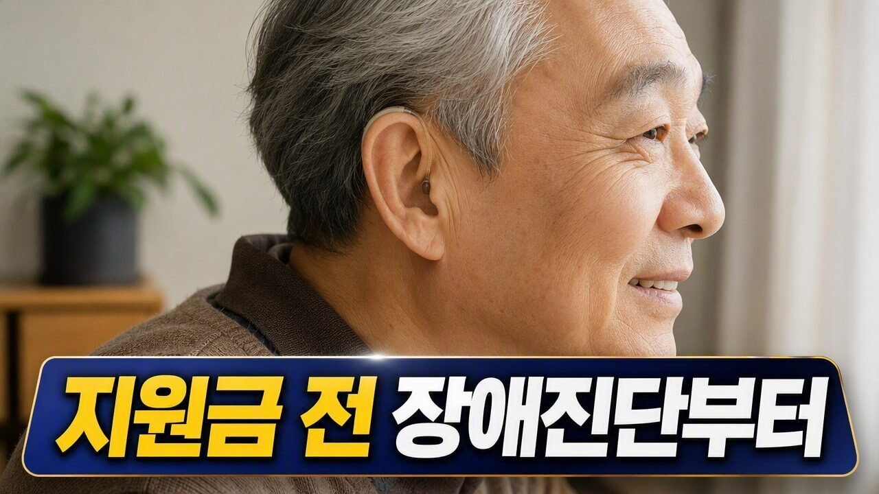 노인 보청기 정부지원금 신청할 때 청각장애진단 받는 절차